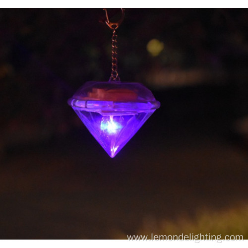 Diamond-Shape Garden Yard Decoration Hanging Solar LED Light